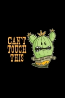 Can't touch this: 6x9 Cactus grid squared paper notebook notes 1671639502 Book Cover