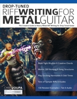 Drop-Tuned Riff Writing for Metal Guitar: The Creative Guide to Heavy Metal Riff Writing for Drop Tuned Guitar 1789333652 Book Cover