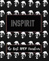 INSPIRIT The Best KPOP Fandom: Best KPOP Gift Fans Cute Panda Monthly Planner 8x10 Book 110 Pages Book 1707938822 Book Cover