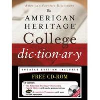 The American Heritage College Dictionary. Third Edition