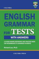 Columbia English Grammar for Tests 1927647096 Book Cover