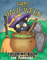 Happy Halloween Coloring Book for Toddlers: i spy halloween book for kids (Halloween Coloring Books for Kids and Children) 1696861918 Book Cover