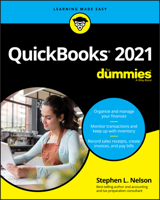 QuickBooks 2021 for Dummies 1119676797 Book Cover