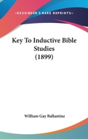 Key To Inductive Bible Studies 1120307945 Book Cover