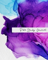 Bible Study Journal: SOAP Prompts Notebook for Women to Write in - Purple Inkwell 1691027936 Book Cover