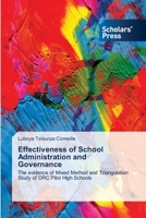 Effectiveness of School Administration and Governance 6202313722 Book Cover