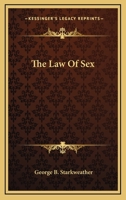 The Law of Sex 1142097943 Book Cover