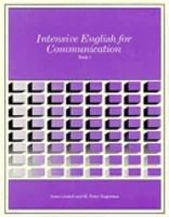 Intensive English for Communication, Book 1 0472085700 Book Cover