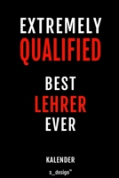 Kalender f�r Lehrer: Immerw�hrender Kalender / 365 Tage Tagebuch / Journal [3 Tage pro Seite] f�r Notizen, Planung / Planungen / Planer, Erinnerungen, Spr�che 1697490131 Book Cover