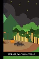 outdoor camping notebook: small lined Camping Notebook / Travel Journal to write in (6'' x 9'') 120 pages 1691088293 Book Cover