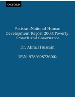 Pakistan: National Human Development Report 2003: Poverty, Growth and Governance 969873600X Book Cover