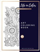 ART COLORING BOOK (Book 10): Art Coloring Book for Adults - 40+ Premium Coloring Patterns (Color Time Series) 1081303727 Book Cover