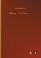 Thoughts On Missions 3847216058 Book Cover