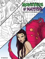Monsters and Maidens: An Adult Coloring Book 154403699X Book Cover