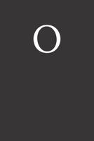 Buchstabe O Notizbuch: A5 Notizbuch Liniert 120 Seiten | Notizblock | Tagebuch | Terminplaner | Schreibheft für Notizen 6x9 (German Edition) 1691510874 Book Cover