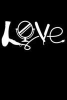 Love: Lined A5 Notebook for Hair Journal 1697987222 Book Cover