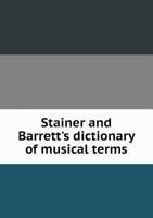 Dictionary of Musical Terms 9353892171 Book Cover