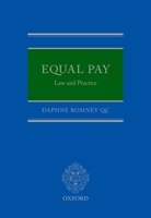 Equal Pay: Law and Practice 0198816006 Book Cover