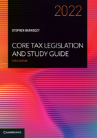 Core Tax Legislation and Study Guide 2022 null Book Cover