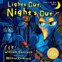Lights Out, Night's Out: A Glow in the Dark Book 1449402364 Book Cover