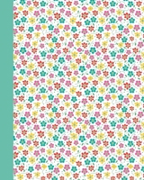 Journal: Daisies (Green) 8x10 - GRAPH JOURNAL - Journal with graph paper pages, square grid pattern B084QLP6R8 Book Cover