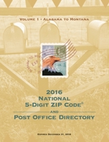 2016 National Zip Code Directory 159888820X Book Cover