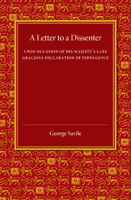 Letter to a Dissenter 1107453542 Book Cover