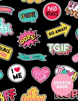 Sketch Book: Simple Note Pad for Drawing, Writing, Painting, Sketching or Doodling - Art Supplies for Kids, Boys, Girls, Teens Who Wants to Learn How to Draw - Vol. XL 0509 1656133423 Book Cover