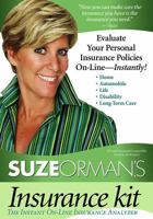 Suze Orman's Insurance Kit: Evaluate Your Personal Insurance Policies On-Line - Instantly! 1401912230 Book Cover