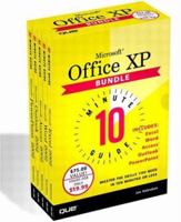 Microsoft Office Xp 10 Minute Guide: Microsoft Excel 2002/Microsoft Word 2002/Microsoft Access 2002/Microsoft Outlook 2002/Microsoft Powerpoint 2002 0789728095 Book Cover