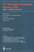 32nd Hemophilia Symposium Hamburg 2001 3540009027 Book Cover