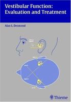 Vestibular Function: Evaluation and Treatment 1588901661 Book Cover