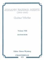 J. K. Mertz: Guitar Works Volume 8 (Johann Kaspar Mertz Guitar Works) 3890440142 Book Cover