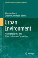 Urban Environment: Proceedings of the 10th Urban Environment Symposium 940079990X Book Cover