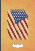 Notebook: Patriotic Blank Lined Notebook/ Journal, Writer Practical Record. Dad Mom Anniversay Gift. Thoughts Creative Writing Logbook. Fashionable Vintage Look 110 Pages B5 1694969681 Book Cover