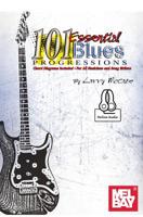 101 Essential Blues Progressions 078669002X Book Cover