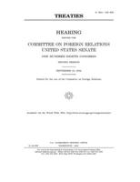 Treaties 1673882277 Book Cover