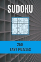 SUDOKU 250 EASY PUZZLES B095GJ5PMB Book Cover