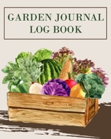 Garden Journal Log Book: Gardener Organizer Garden Journal Track Tracker Log book Records Plant Project Planting Lined Pages with Number for garden notes, dot grid layout and planning, photo space 1712722514 Book Cover