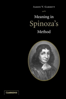 Meaning in Spinoza's Method 0521039509 Book Cover