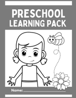 Back to School Preschool Learning Pack Worksheets B0F2G87VCT Book Cover