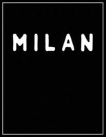 Milan: Black and white Decorative Book | Perfect for Coffee Tables, End Tables, Bookshelves, Interior Design & Home Staging Add Bookish Style to Your Home| Milan 1699742928 Book Cover