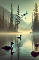 Two Loons and a Dragonfly: A Journey Through Infidelity, Resilience, and Redemption B0DVBCZ6WW Book Cover