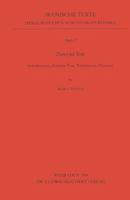 Zamyad Yast: Introduction, Avestan Text, Translation, Glossary (Iranische Texte) 3882267852 Book Cover