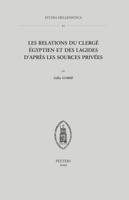 Les Relations Du Clerge Egyptien Et Des Lagides D'Apres Les Sources Privees 9042920351 Book Cover