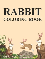 Rabbit Coloring Book: Rabbit Coloring Book For Toddlers B0BHMS26L1 Book Cover