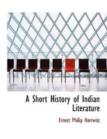 A Short History of Indian Literature 1016790872 Book Cover