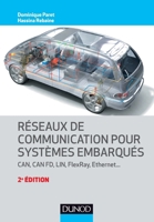 Réseaux de communication pour systèmes embarqués - 2e éd. - CAN, CAN FD, LIN, FlexRay, Ethernet: CAN, CAN FD, LIN, FlexRay, Ethernet (French Edition) 2100790722 Book Cover