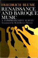 Renaissance and Baroque Music: A Comprehensive Survey 0393097102 Book Cover