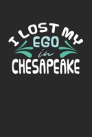 I lost my ego in Chesapeake: 6x9 | notebook | dot grid | city of birth 1672754224 Book Cover
